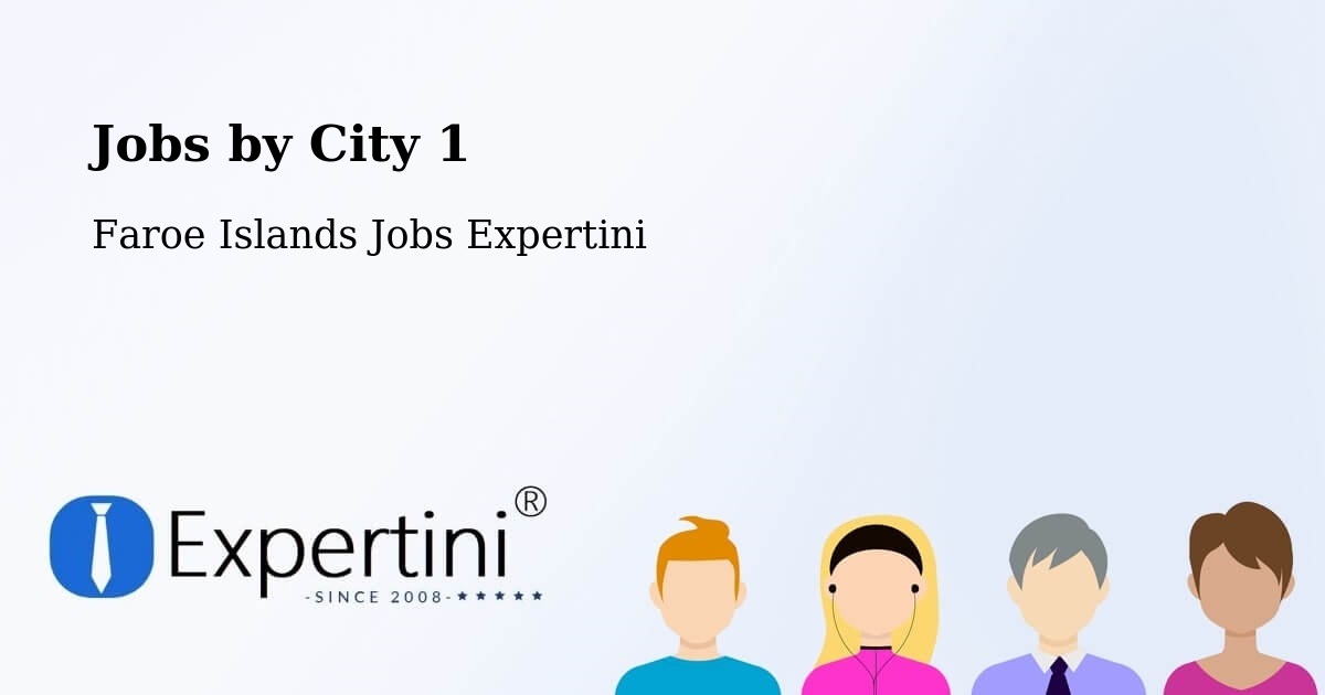 City Jobs in Faroe Islands - Expertini