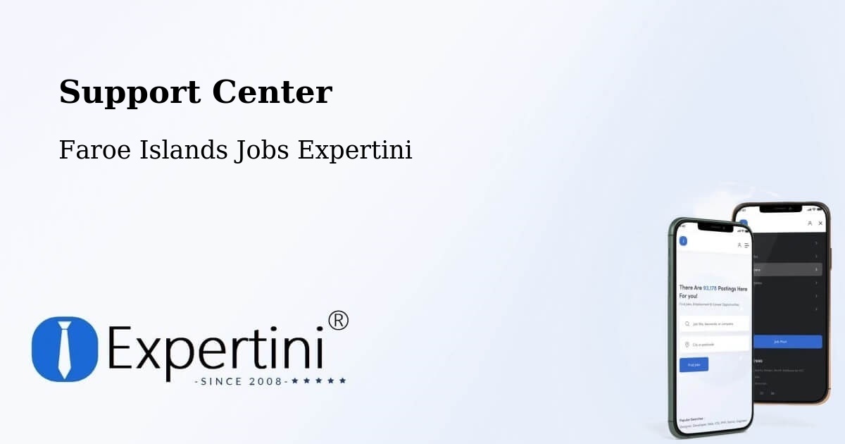 Support Services – Skáli - Faroe Islands Jobs Expertini