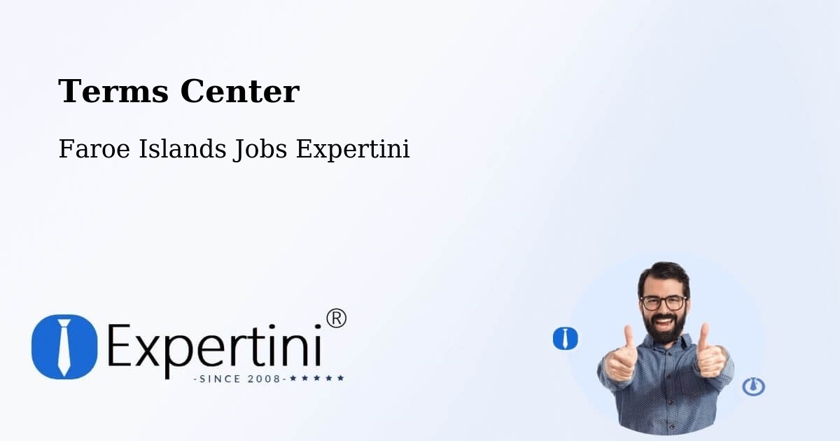 Terms of Service – Skáli - Faroe Islands Jobs Expertini